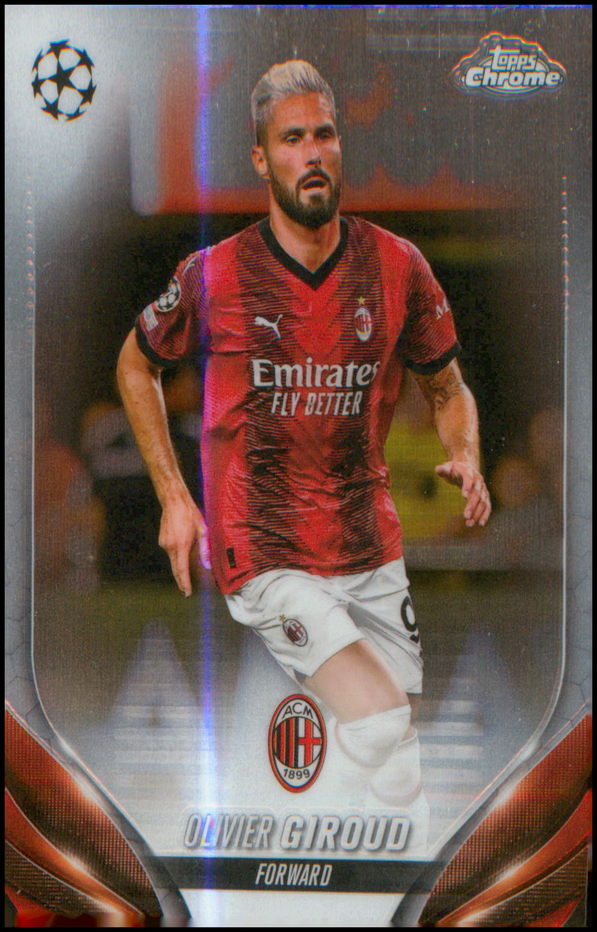 2023-24 Topps Chrome UEFA Club Competitions #43 Olivier Giroud