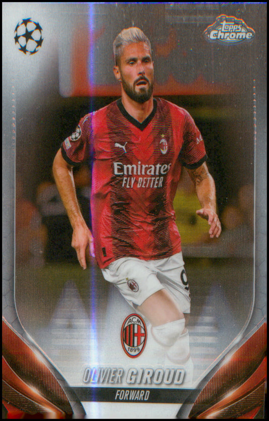 2023-24 Topps Chrome UEFA Club Competitions #43 Olivier Giroud
