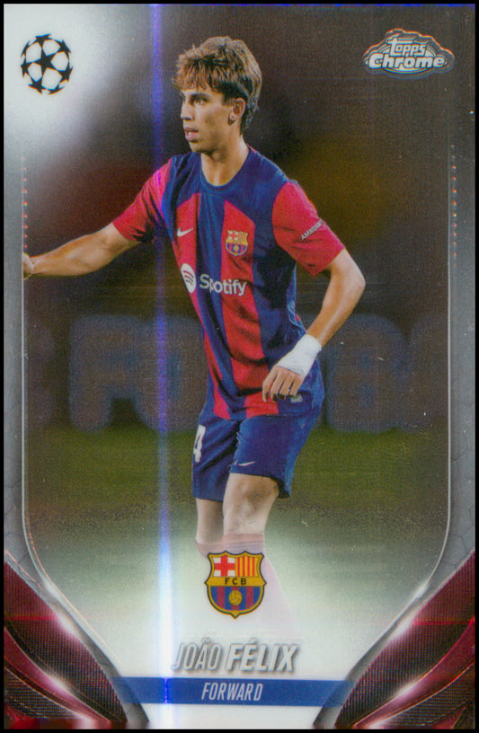 2023-24 Topps Chrome UEFA Club Competitions #71 João Félix