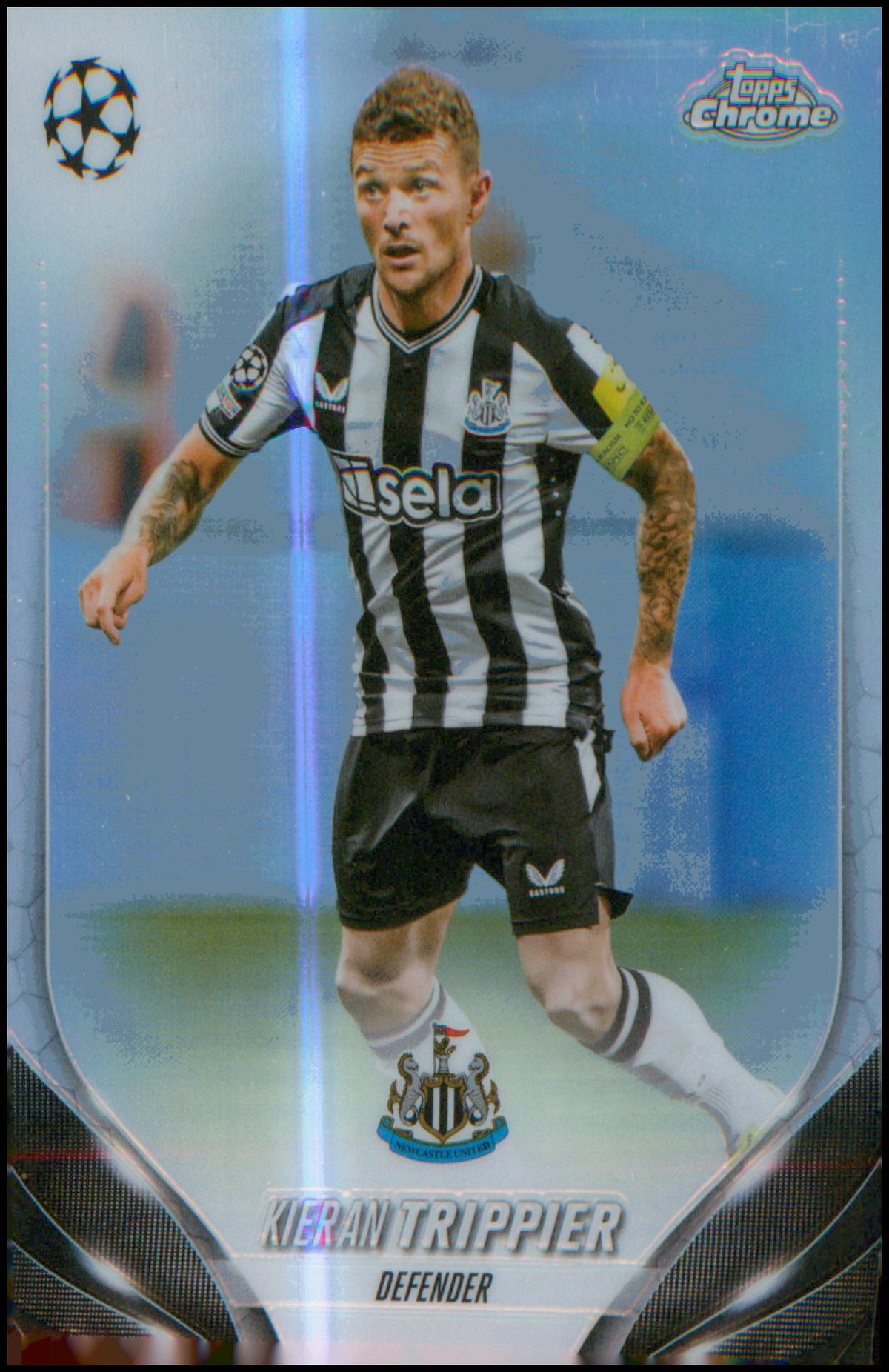 2023-24 Topps Chrome UEFA Club Competitions Refractor #126 Kieran Trippier