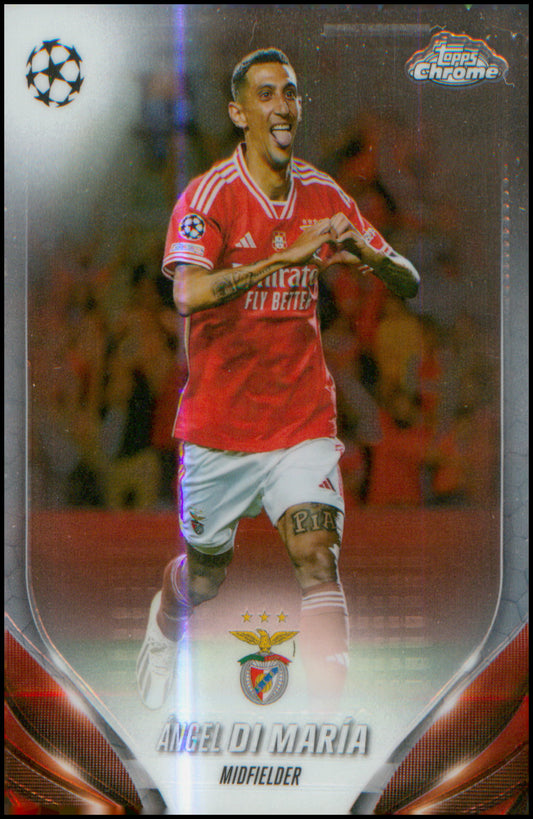 2023-24 Topps Chrome UEFA Club Competitions #53 Ángel Di María