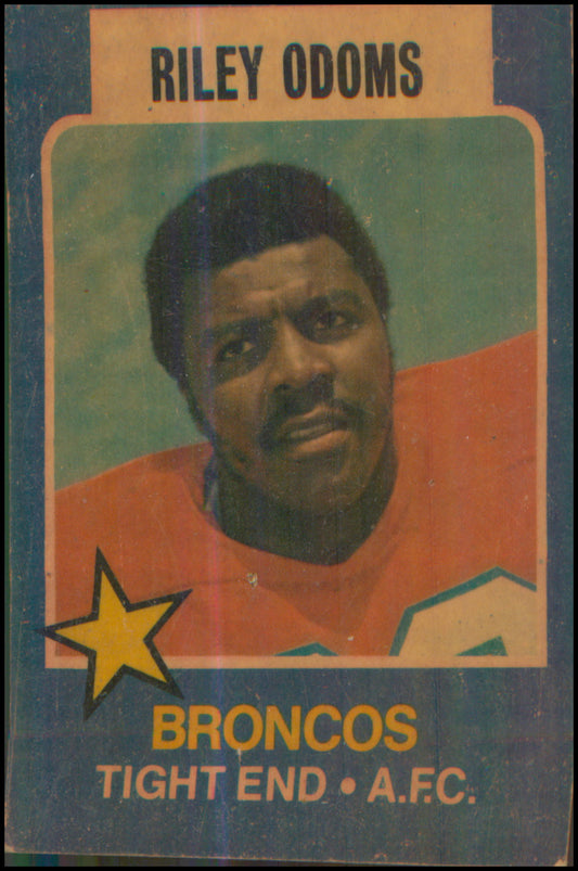 1975 Wonder Bread #14 Riley Odoms