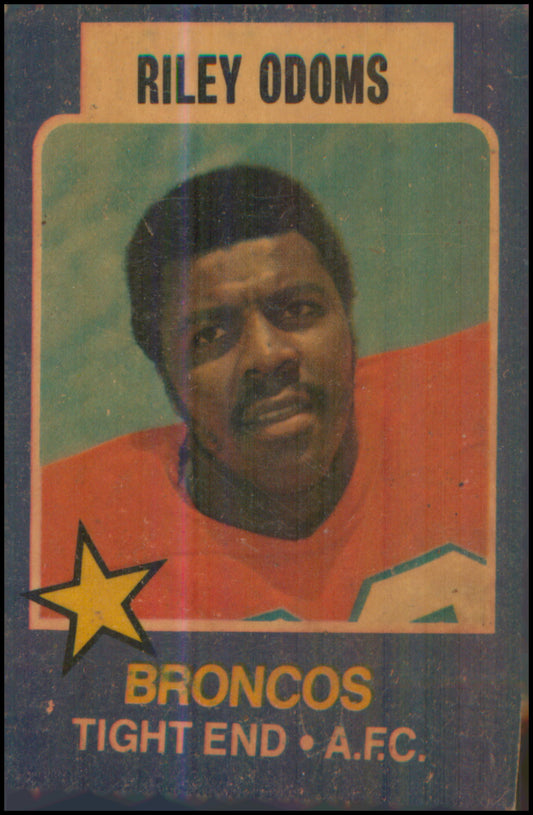 1975 Wonder Bread #14 Riley Odoms