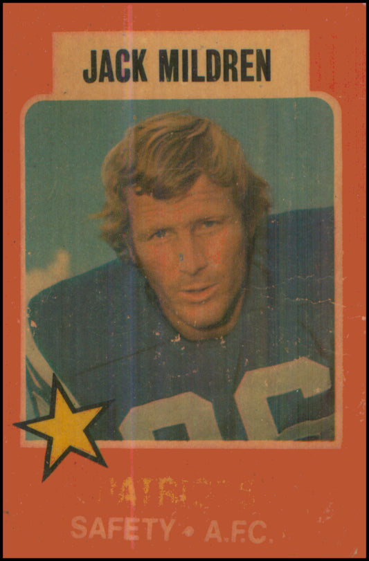 1975 Wonder Bread #23 Jack Mildren