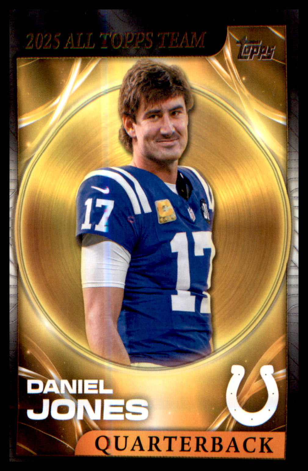 2026 Topps Flagship 2025 All Topps Flagship Team #25ATT-18 Daniel Jones