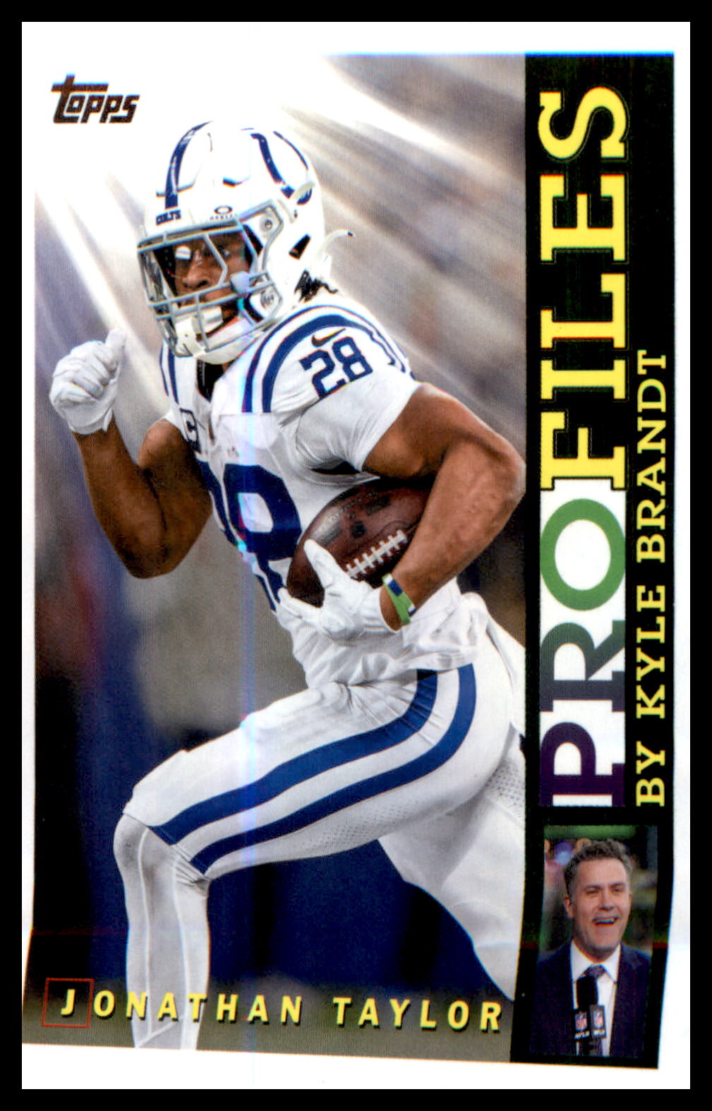 2026 Topps Flagship Topps Flagship Profiles #TP-8 Jonathan Taylor