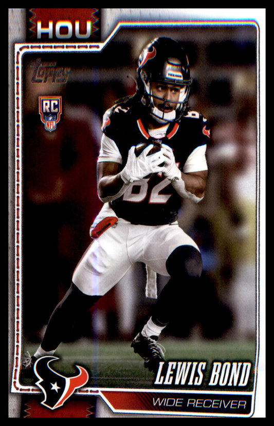 2026 Topps Flagship Football Rookies #395 Lewis Bond