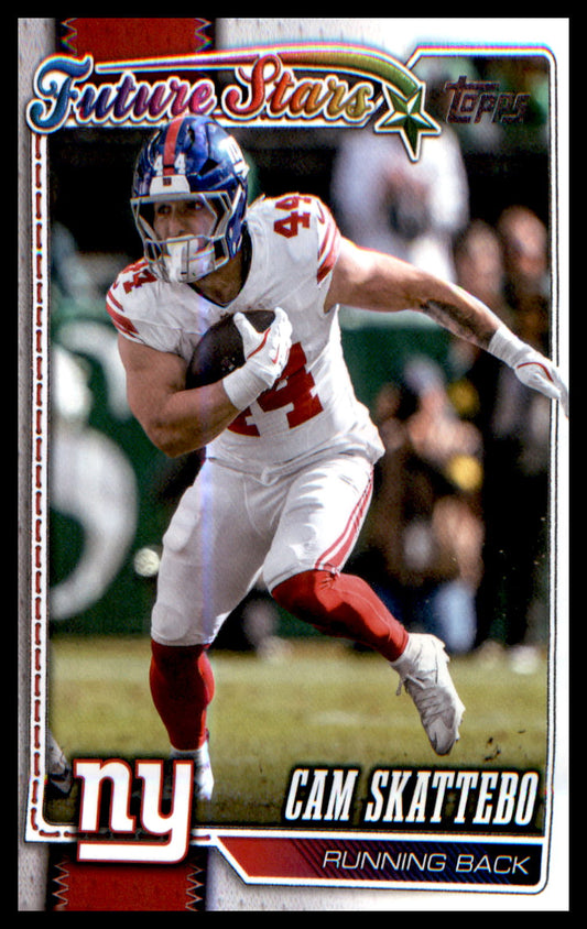 2026 Topps Flagship Football Future Stars #268 Cam Skattebo
