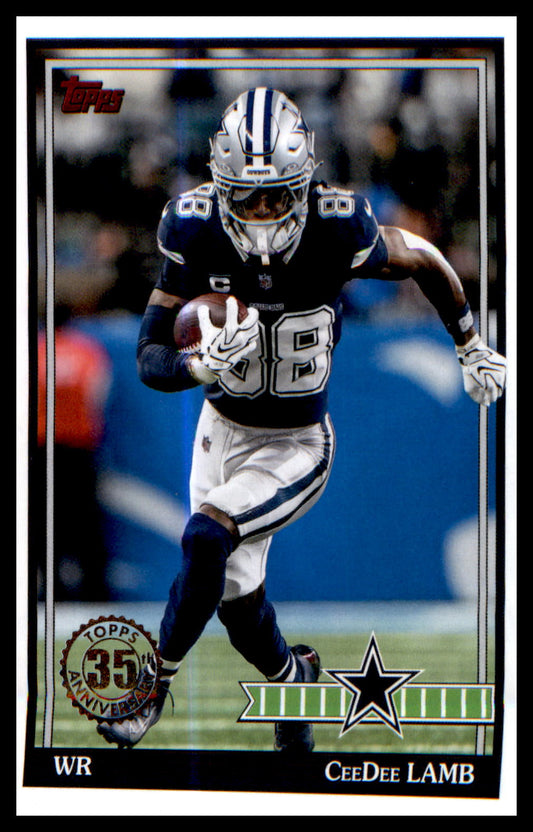 2026 Topps Flagship 1991 Topps Flagship Football #91TF-29 CeeDee Lamb