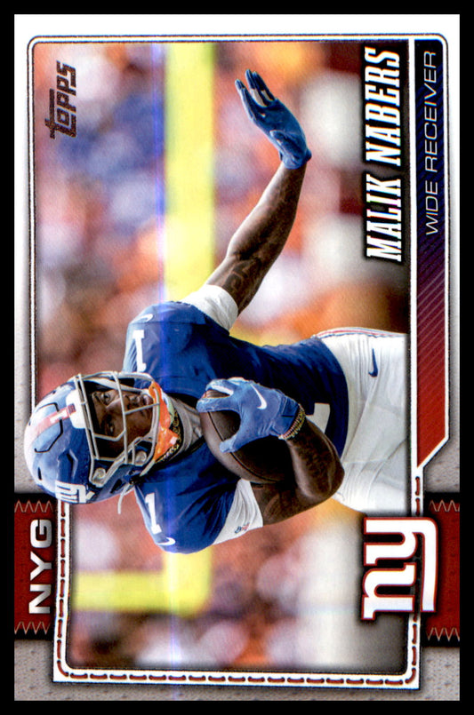 2026 Topps Flagship Football #153 Malik Nabers