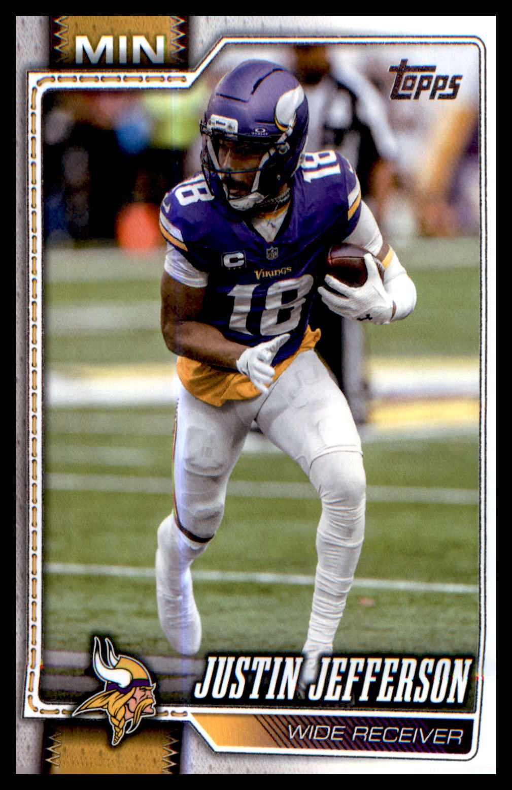 2026 Topps Flagship Football #131 Justin Jefferson