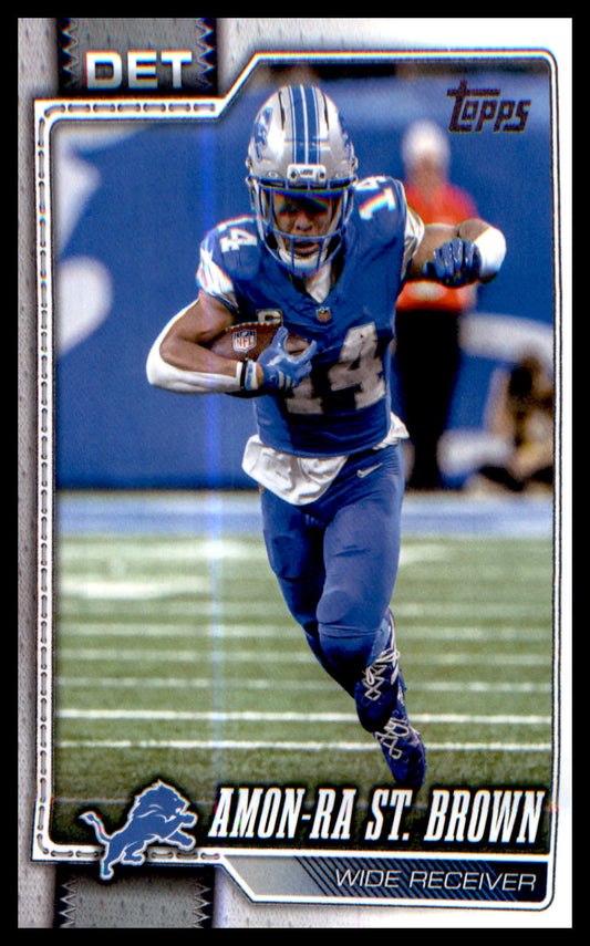 2026 Topps Flagship Football #66 Amon-Ra St. Brown