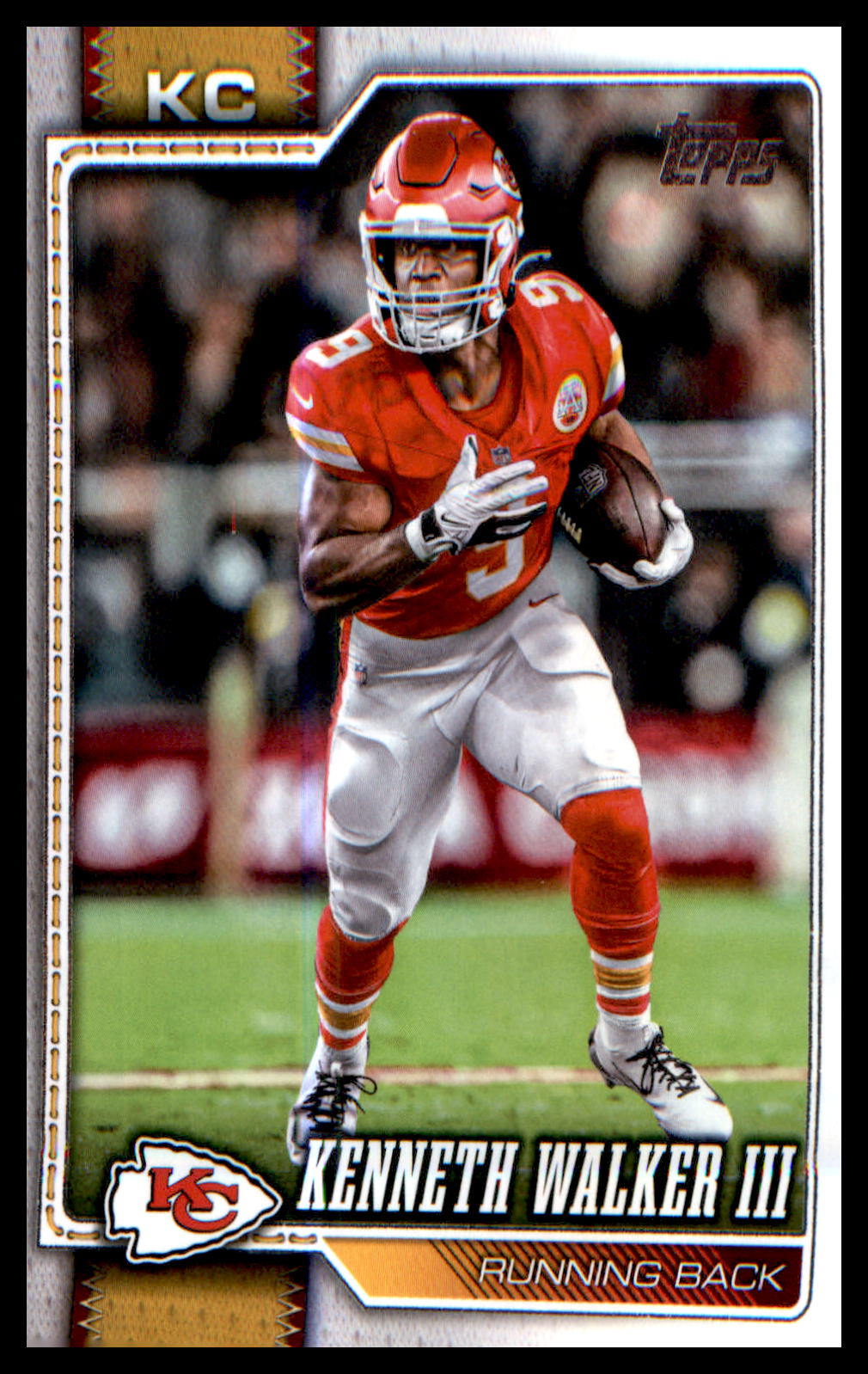 2026 Topps Flagship Football #180 Kenneth Walker III