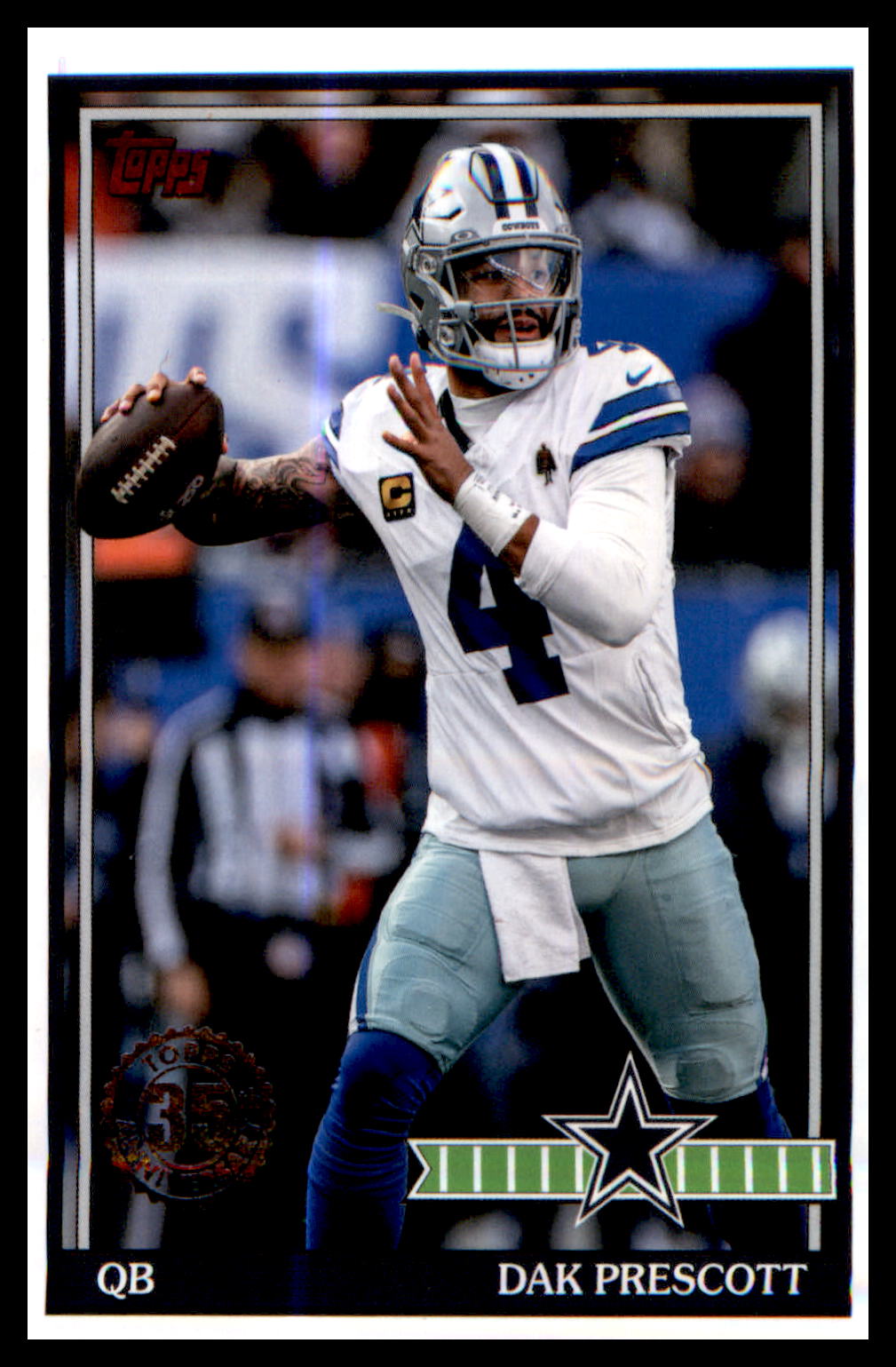 2026 Topps Flagship 1991 Topps Flagship Football #91TF-28 Dak Prescott