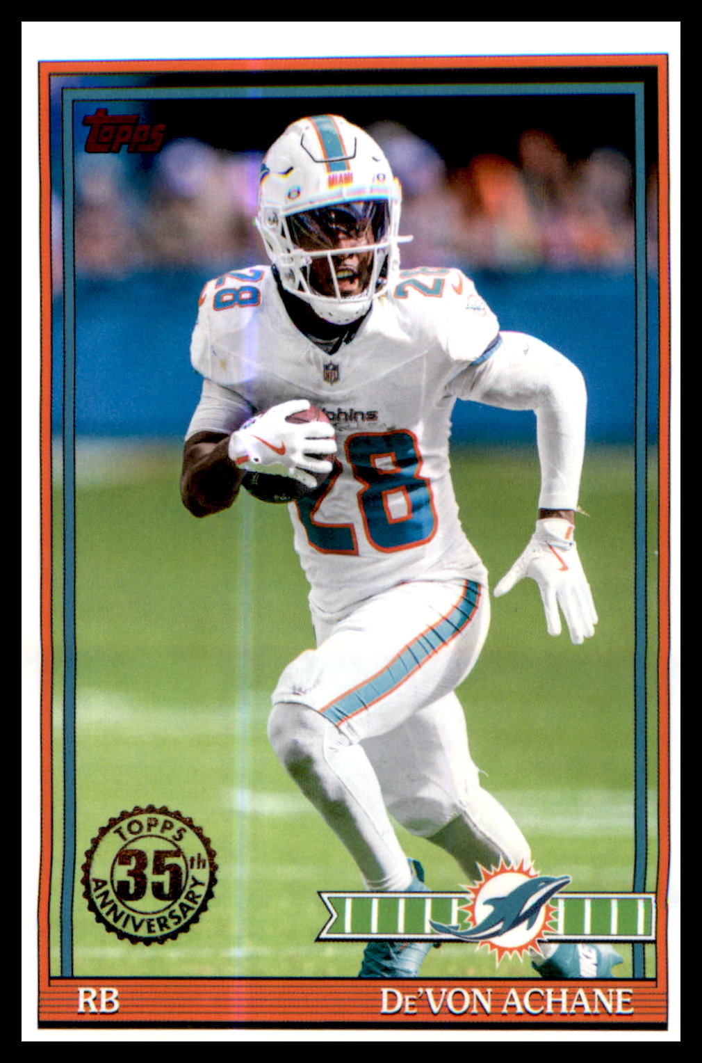 2026 Topps Flagship 1991 Topps Flagship Football #91TF-35 De'Von Achane