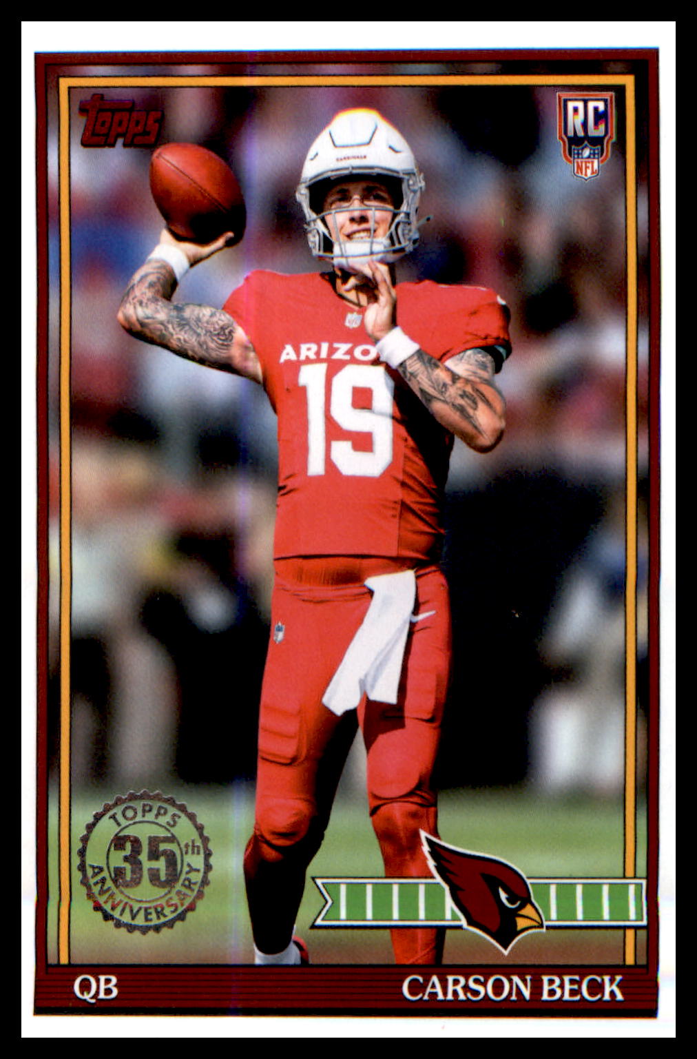 2026 Topps Flagship 1991 Topps Flagship Football Rookies #91TR-5 Carson Beck