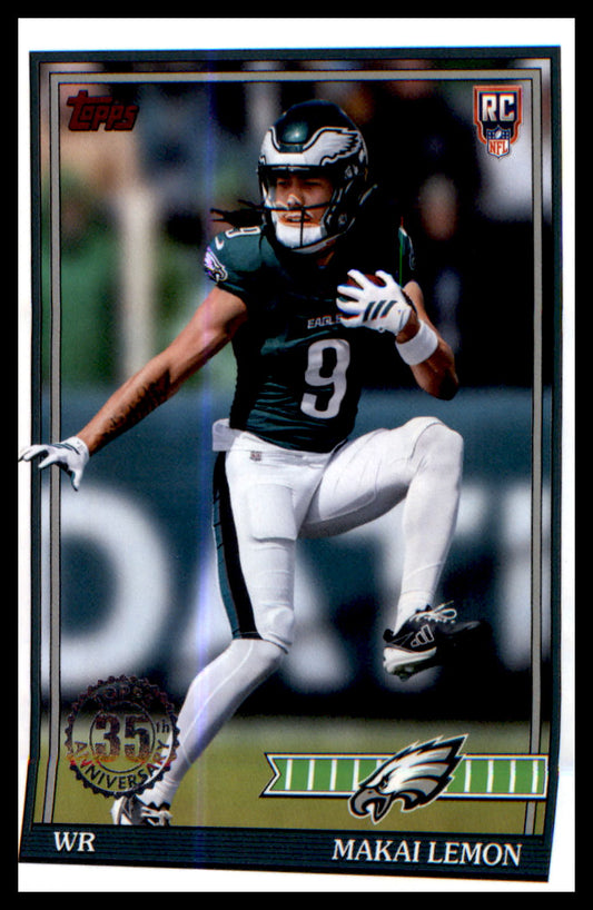 2026 Topps Flagship 1991 Topps Flagship Football Rookies #91TR-19 Makai Lemon