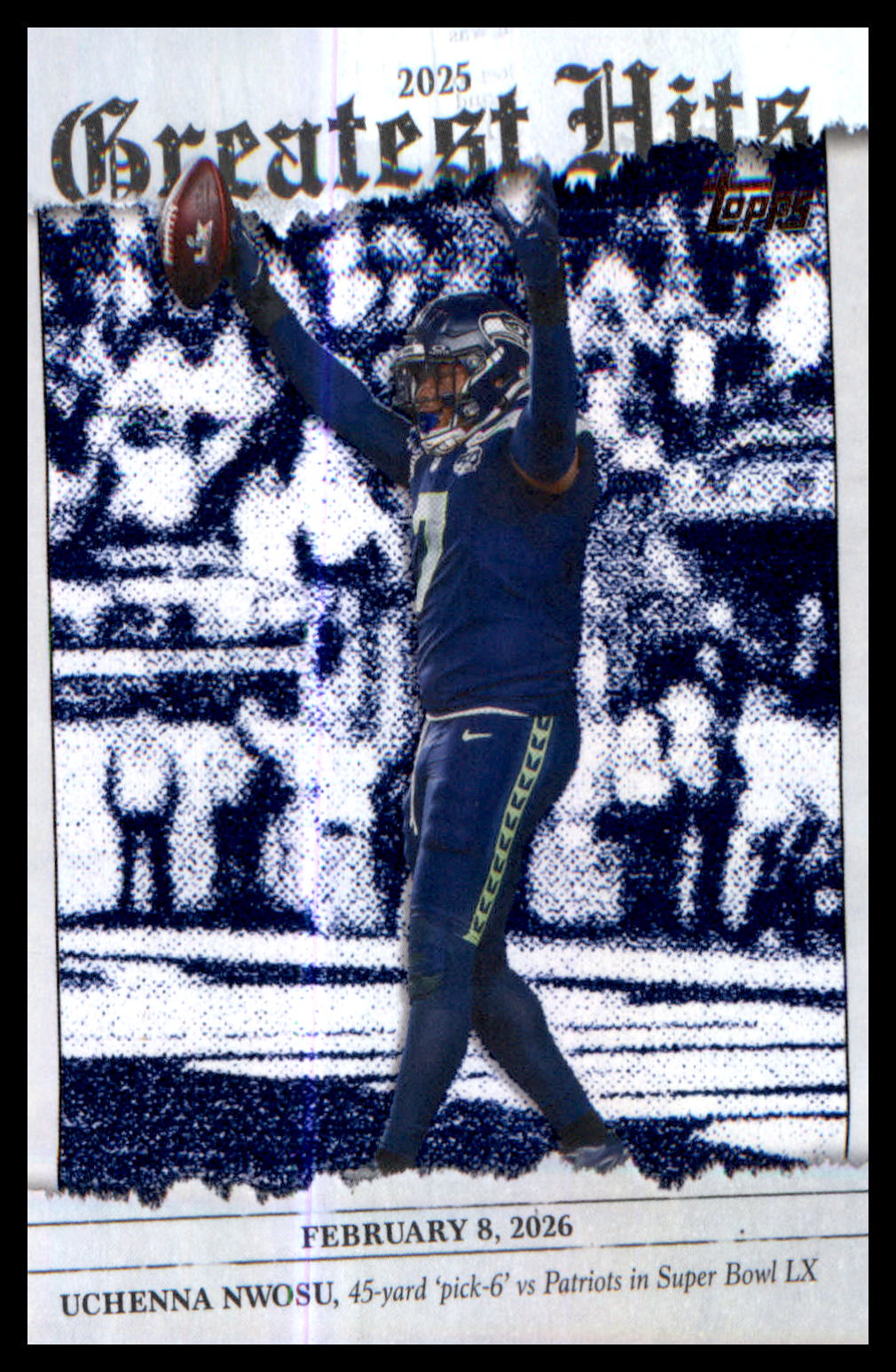 2026 Topps Flagship 2025 Greatest Hits #25GH-UN Uchenna Nwosu