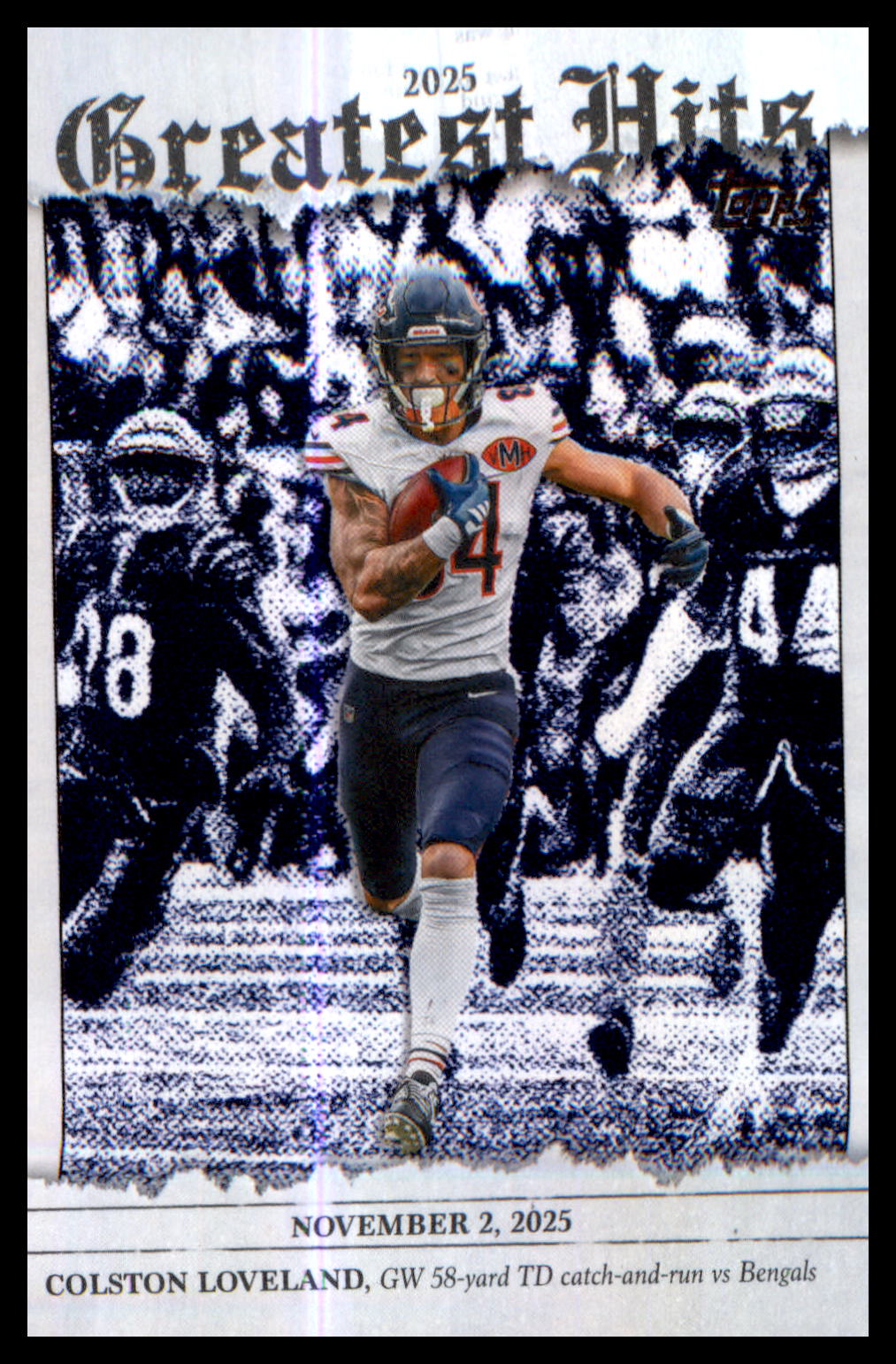 2026 Topps Flagship 2025 Greatest Hits #25GH-CL Colston Loveland