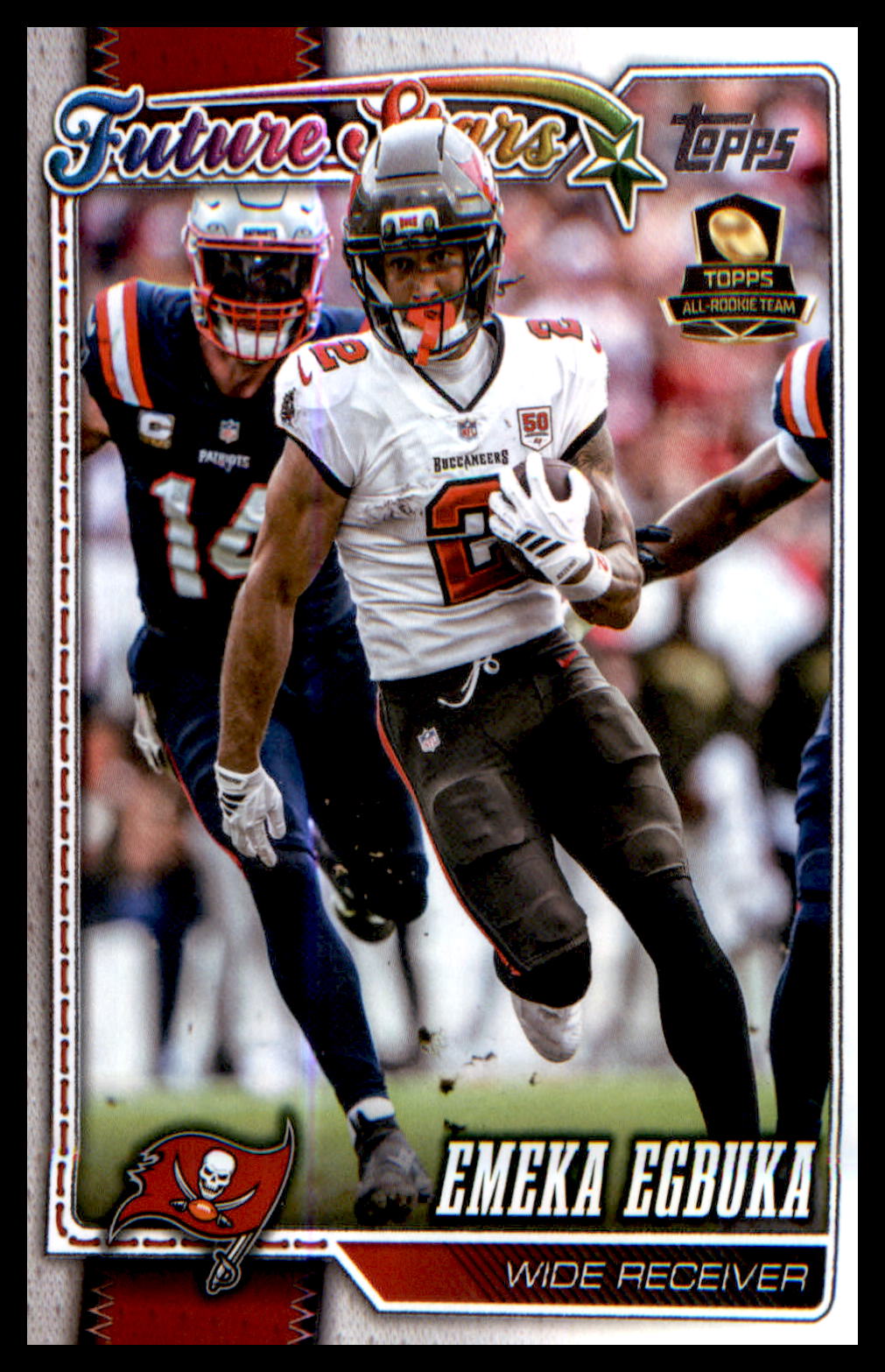 2026 Topps Flagship Football Future Stars/Al-Rookie Team #261 Emeka Egbuka