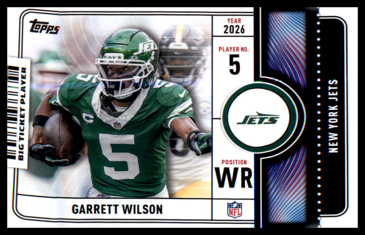 2026 Topps Flagship Big Ticket Players #BTP-21 Garrett Wilson