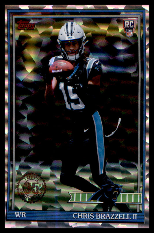2026 Topps 1991 Topps Football Rookies Crackle Foil #91TR-26 Chris Brazzell II