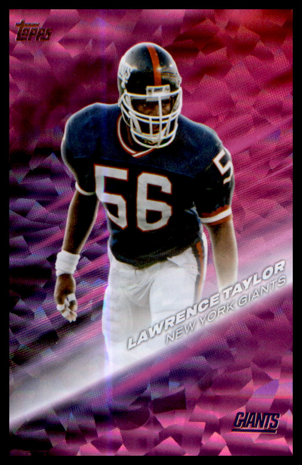 2026 Topps Flagship Greats Of The Game Crackle Foil #GOTG-16 Lawrence Taylor