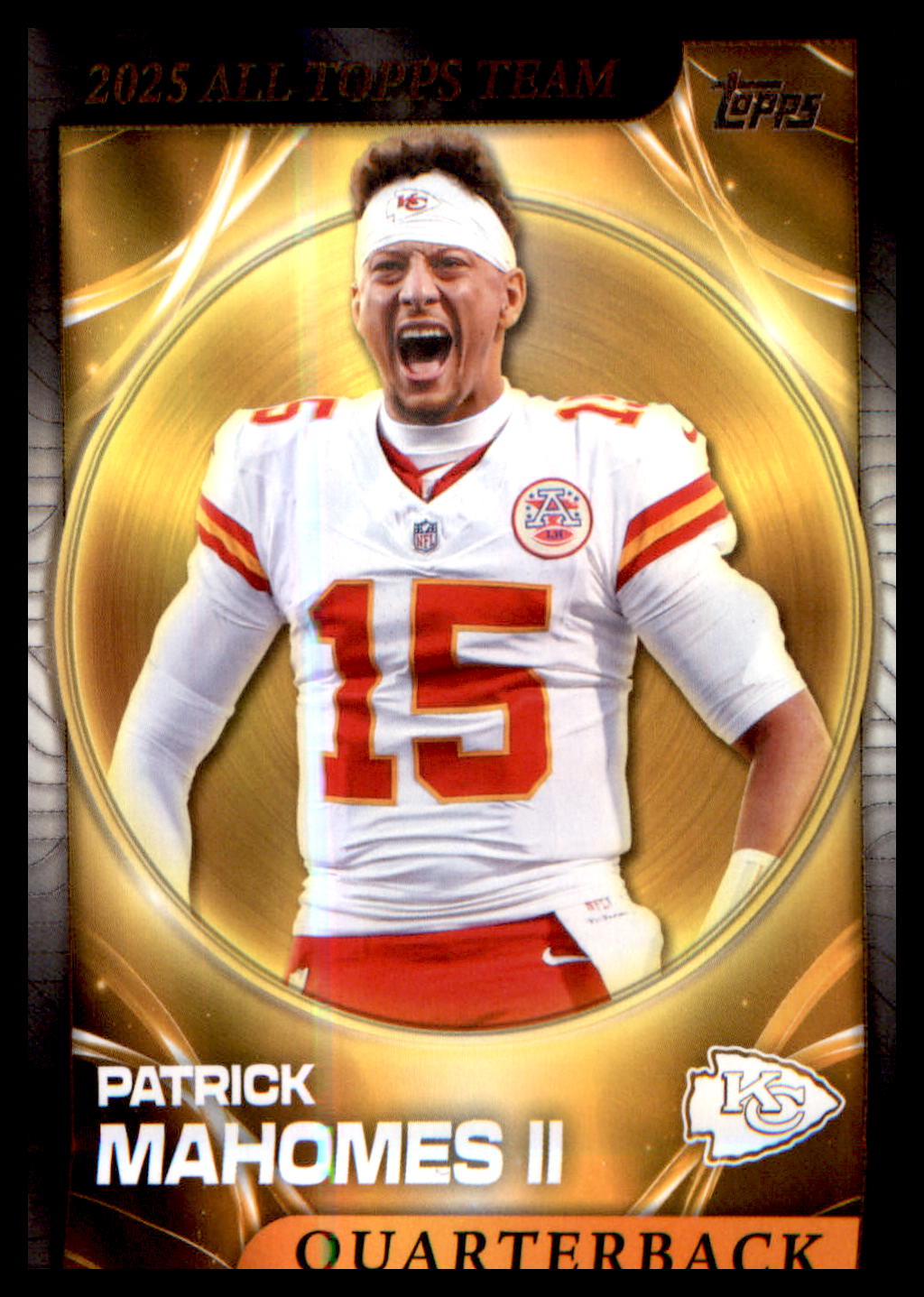 2026 Topps Flagship 2025 All Topps Flagship Team #25ATT-9 Patrick Mahomes II