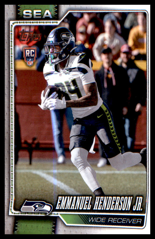 2026 Topps Flagship #392 Emmanuel Henderson Jr.