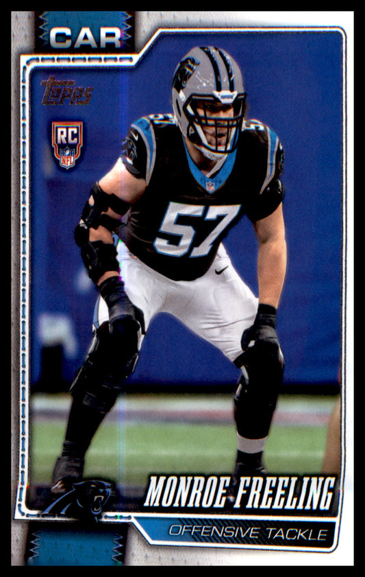 2026 Topps Flagship Football Rookie Card #355 Monroe Freeling
