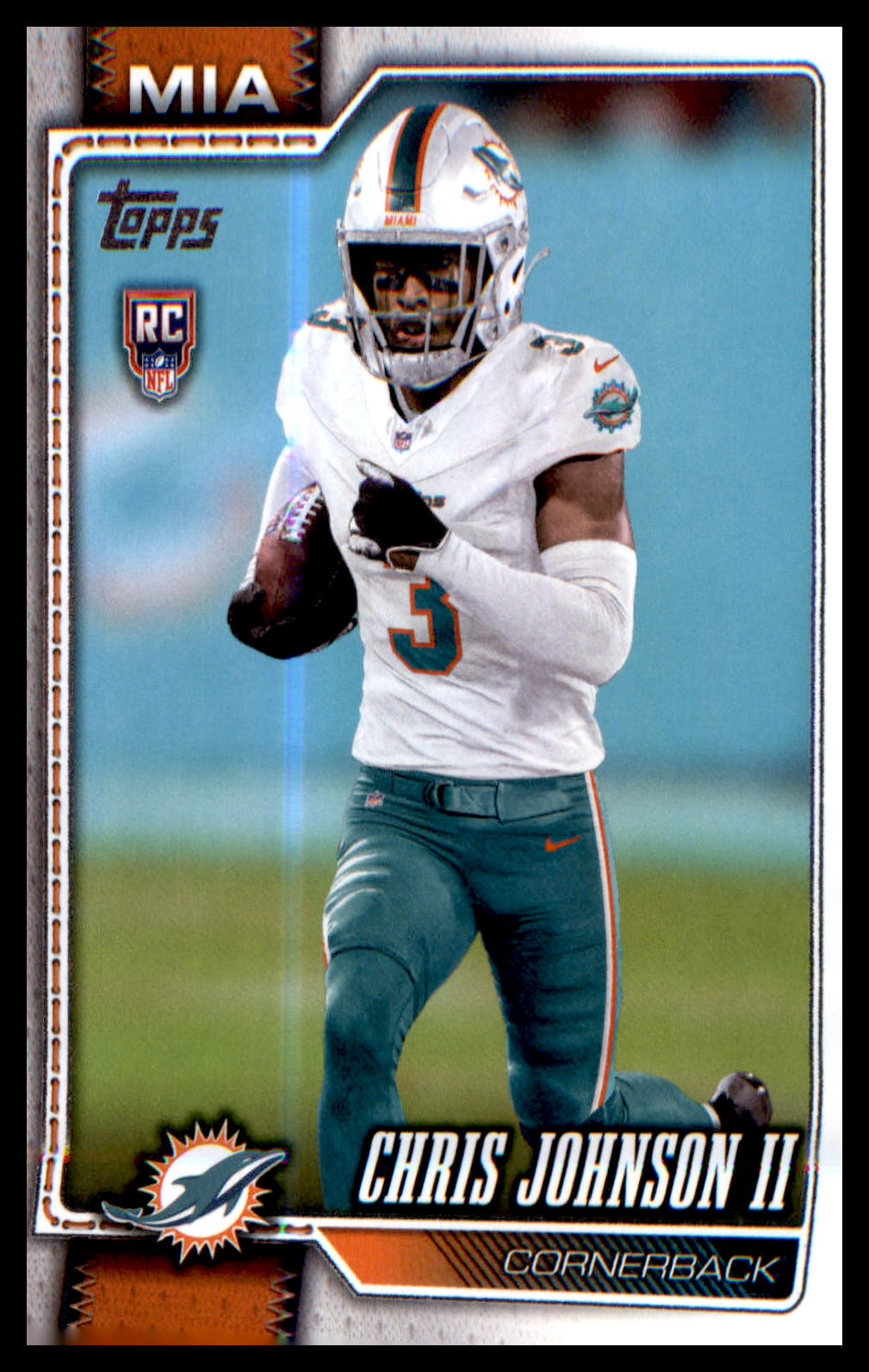 2026 Topps Flagship Football Rookie Card # Chris Johnson II