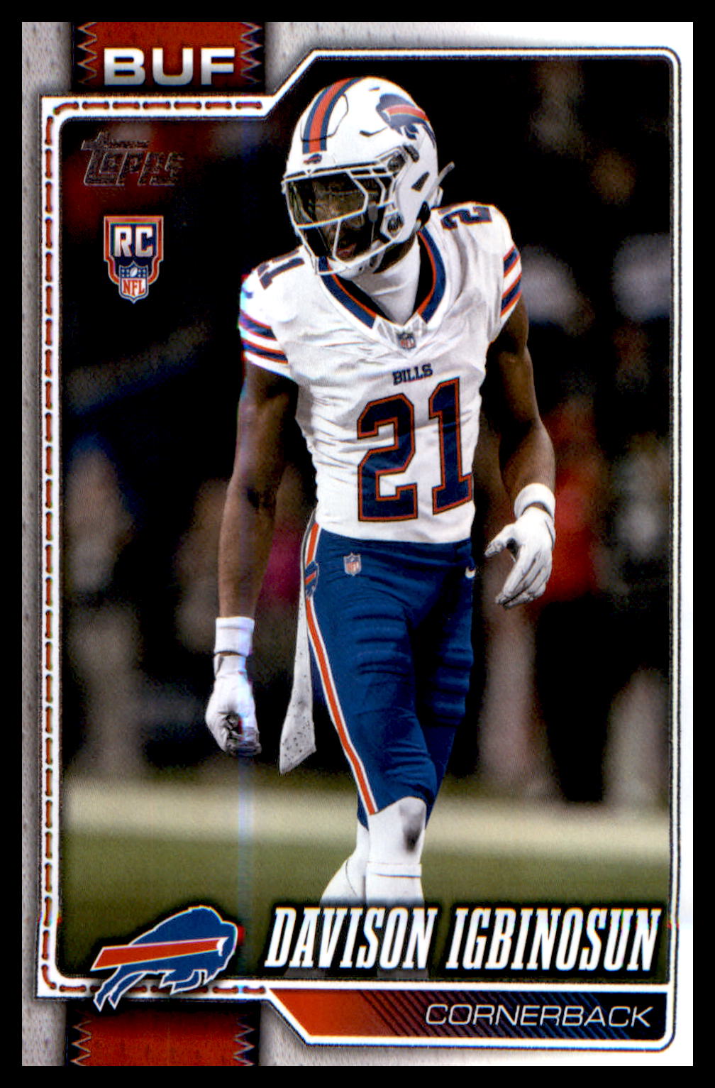 2026 Topps Flagship Rookie Card #349 Davison Igbinosun