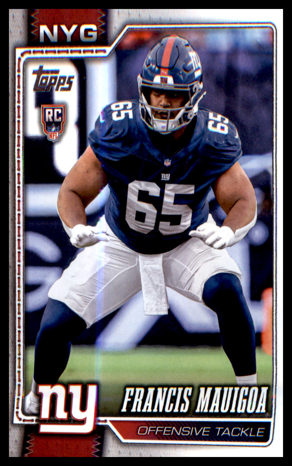 2026 Topps Flagship Rookie Card #373 Francis Mauigoa