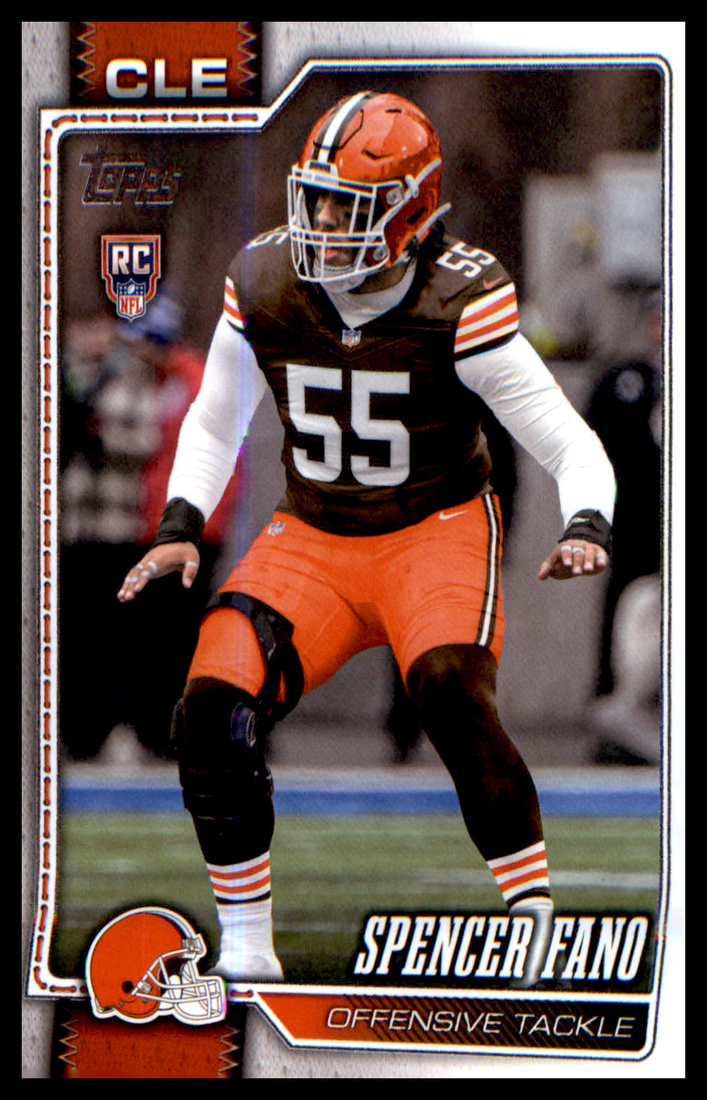 2026 Topps Flagship Rookie Card #385 Spencer Fano