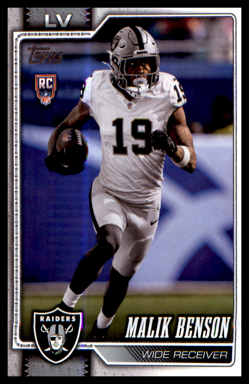 2026 Topps Flagship Football Rookie Card #390 Malik Benson