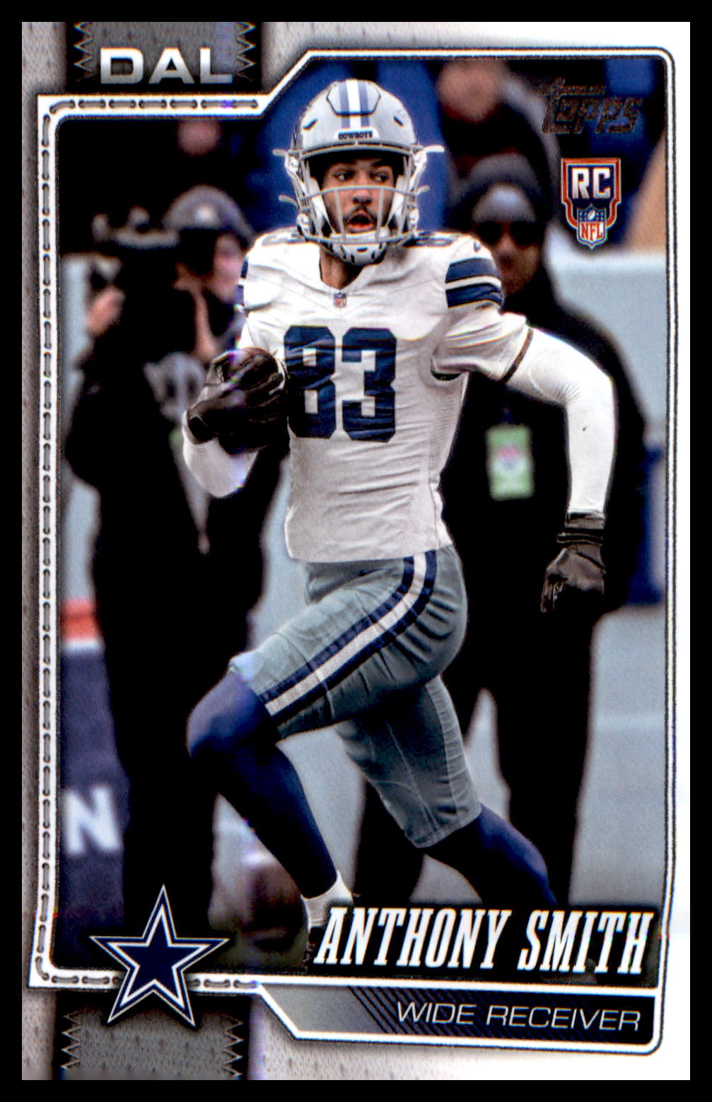 2026 Topps Flagship Football Rookie Card # Anthony Smith