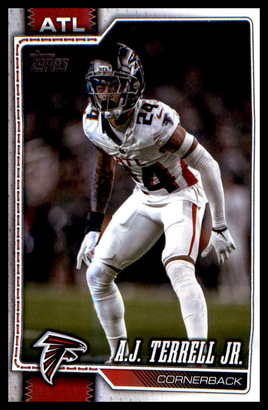 2026 Topps Flagship Football Base #9 A.J. Terrell Jr.