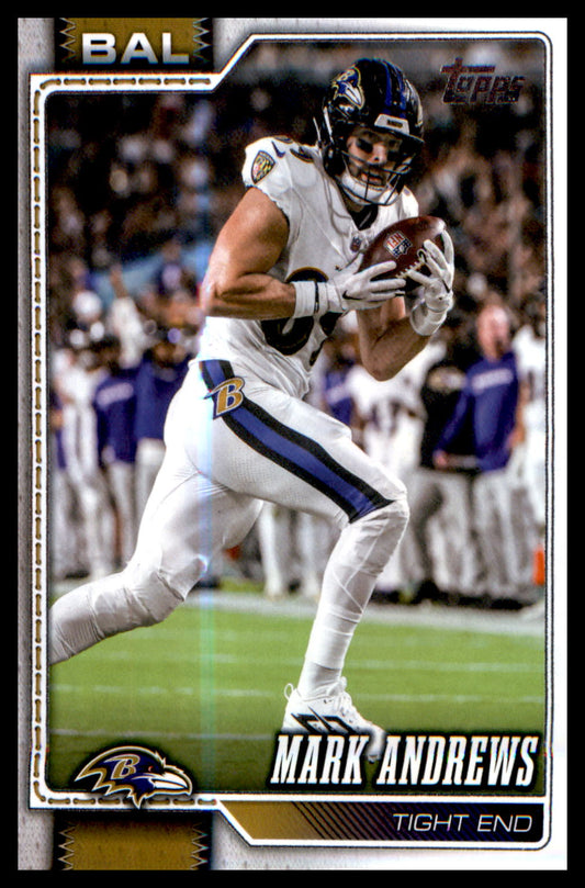 2026 Topps Flagship Football Base #15 Mark Andrews