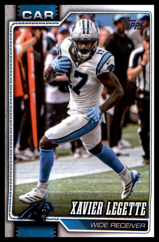 2026 Topps Flagship Football Base #26 Xavier Legette