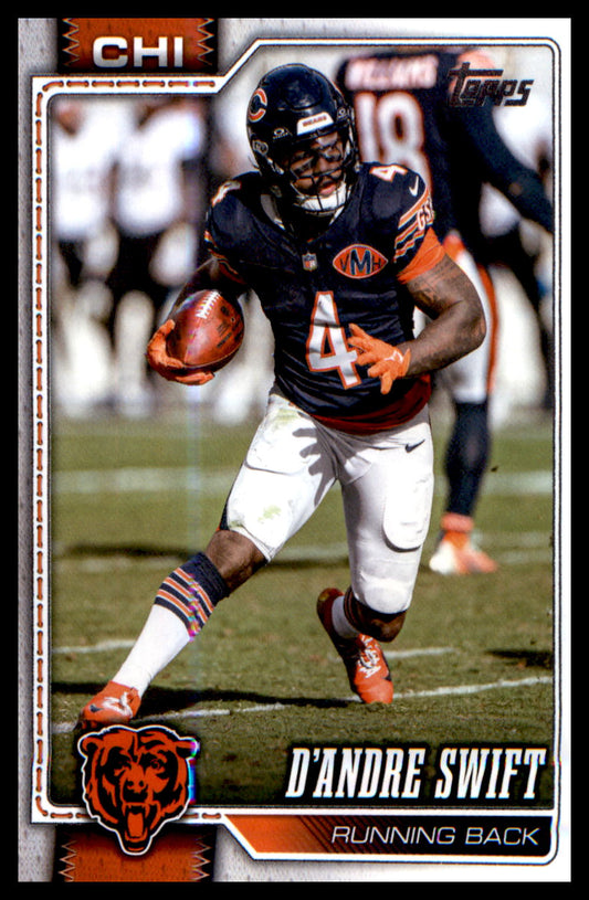 2026 Topps Flagship Football Base #37 D'Andre Swift