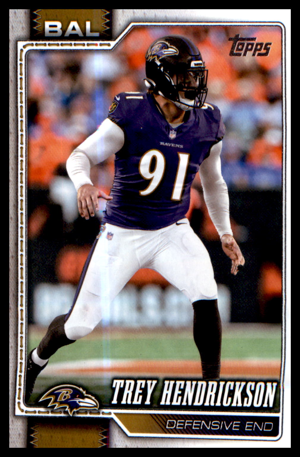2026 Topps Flagship Football Base #39 Trey Hendrickson