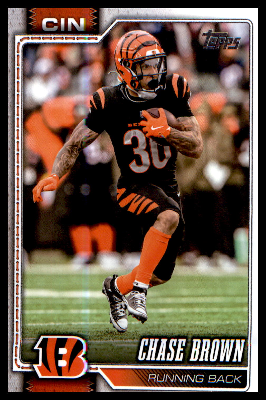 2026 Topps Flagship Football Base #42 Chase Brown