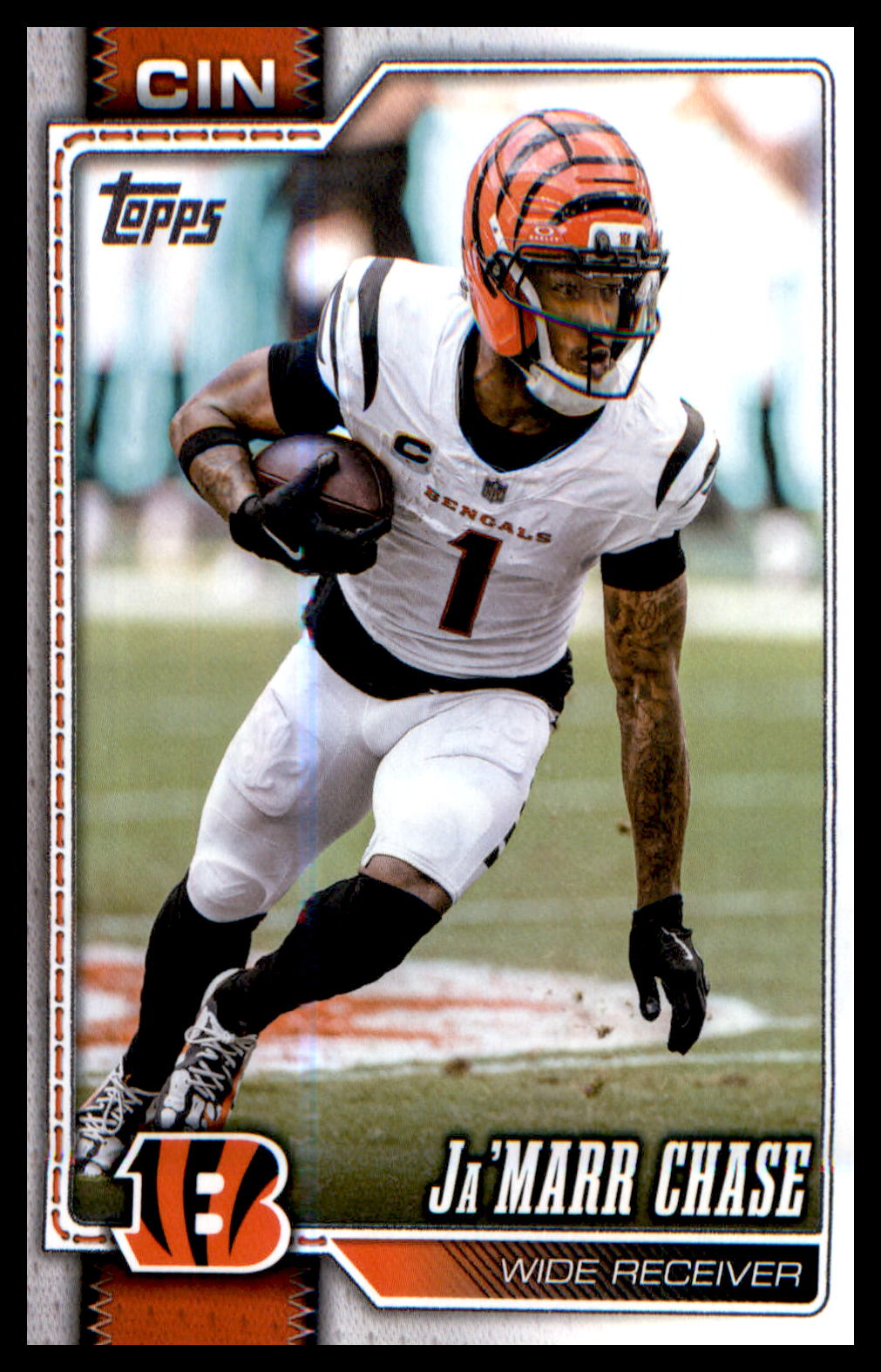 2026 Topps Flagship Football Base #43 Ja'Marr Chase
