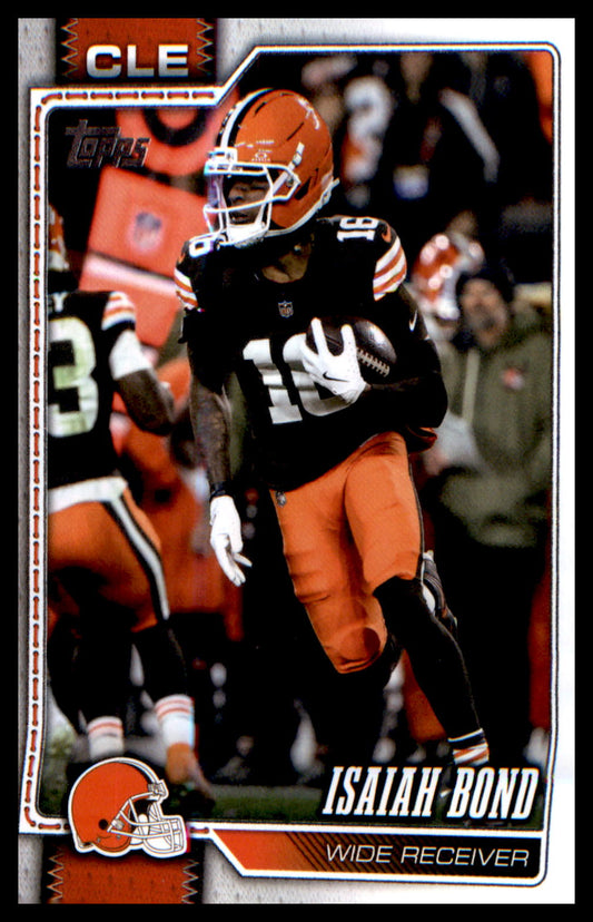 2026 Topps Flagship Football Base #47 Isaiah Bond