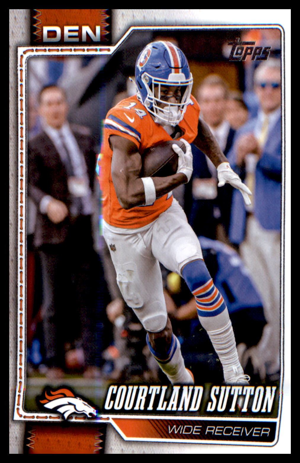 2026 Topps Flagship Football Base #62 Courtland Sutton