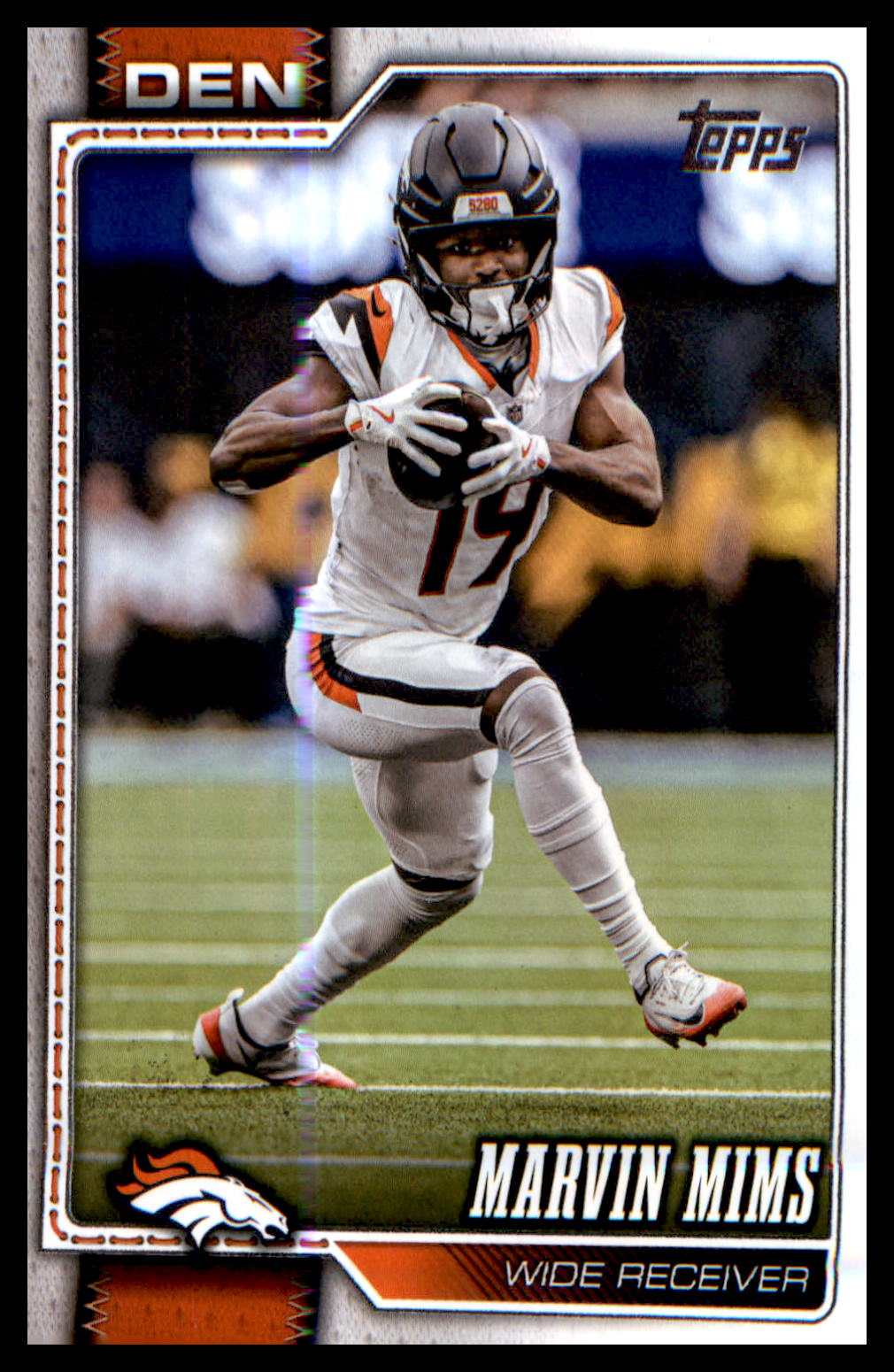 2026 Topps Flagship Football Base #63 Marvin Mims