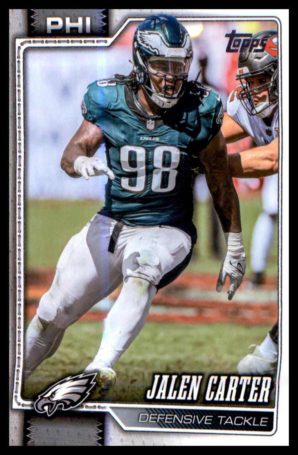 2026 Topps Flagship Football Base #65 Jalen Carter