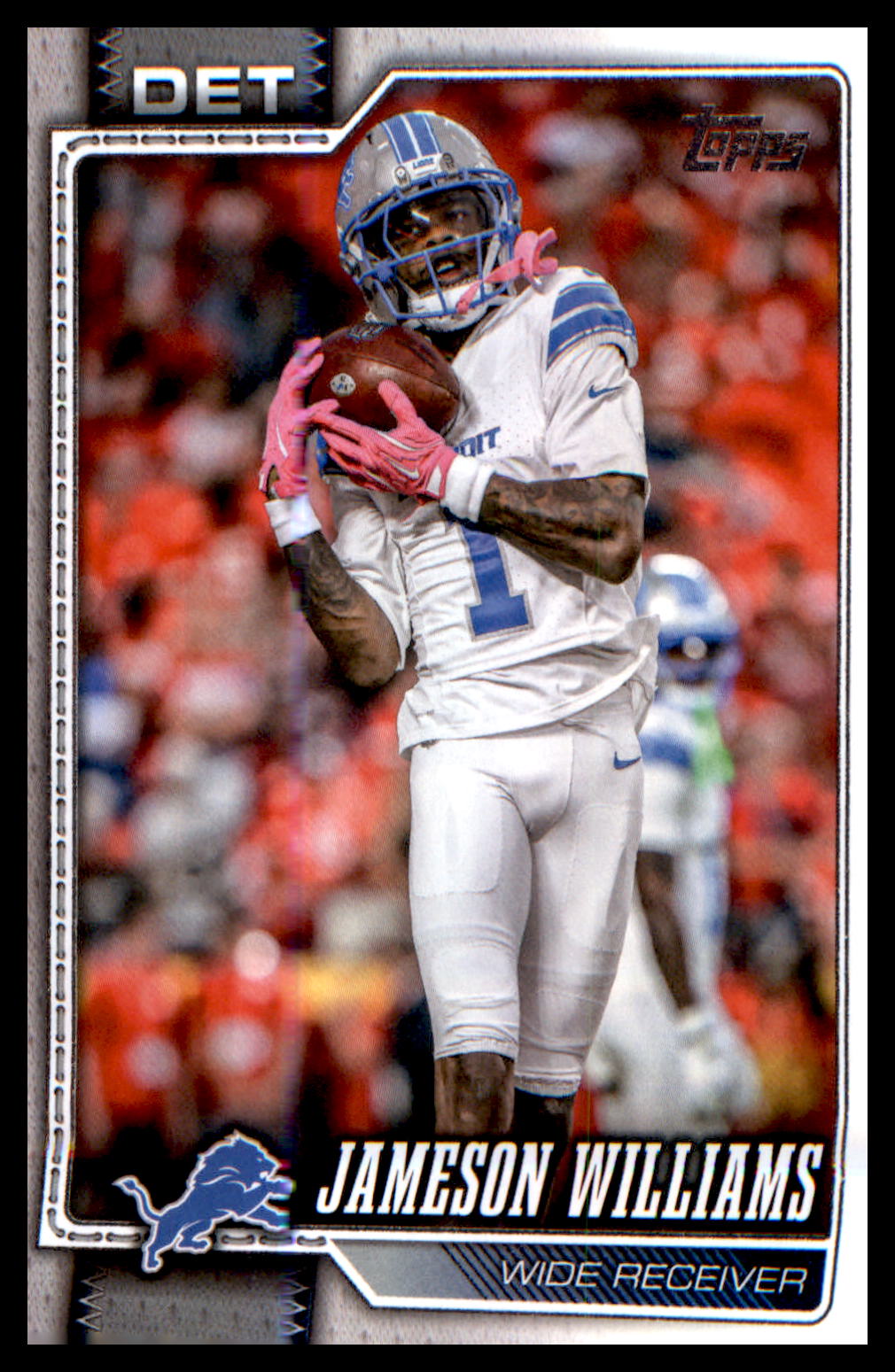 2026 Topps Flagship Football Base #67 Jameson Williams