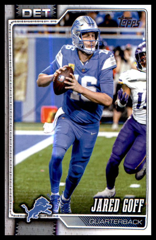 2026 Topps Flagship Football Base #68 Jared Goff