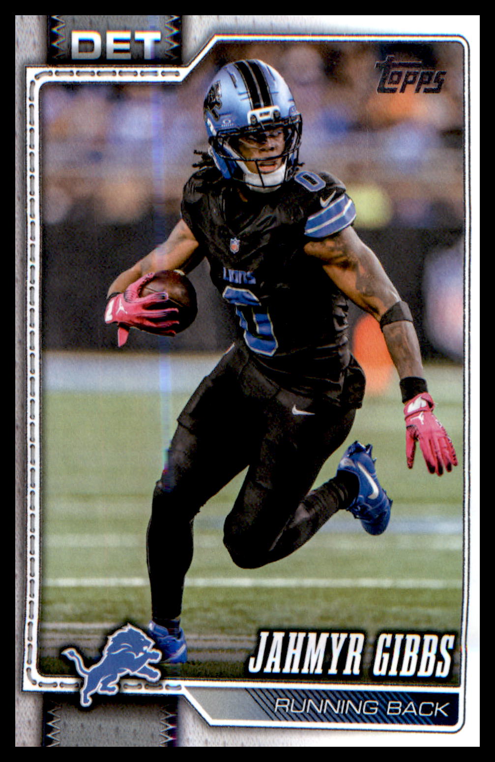 2026 Topps Flagship Football Base #70 Jahmyr Gibbs